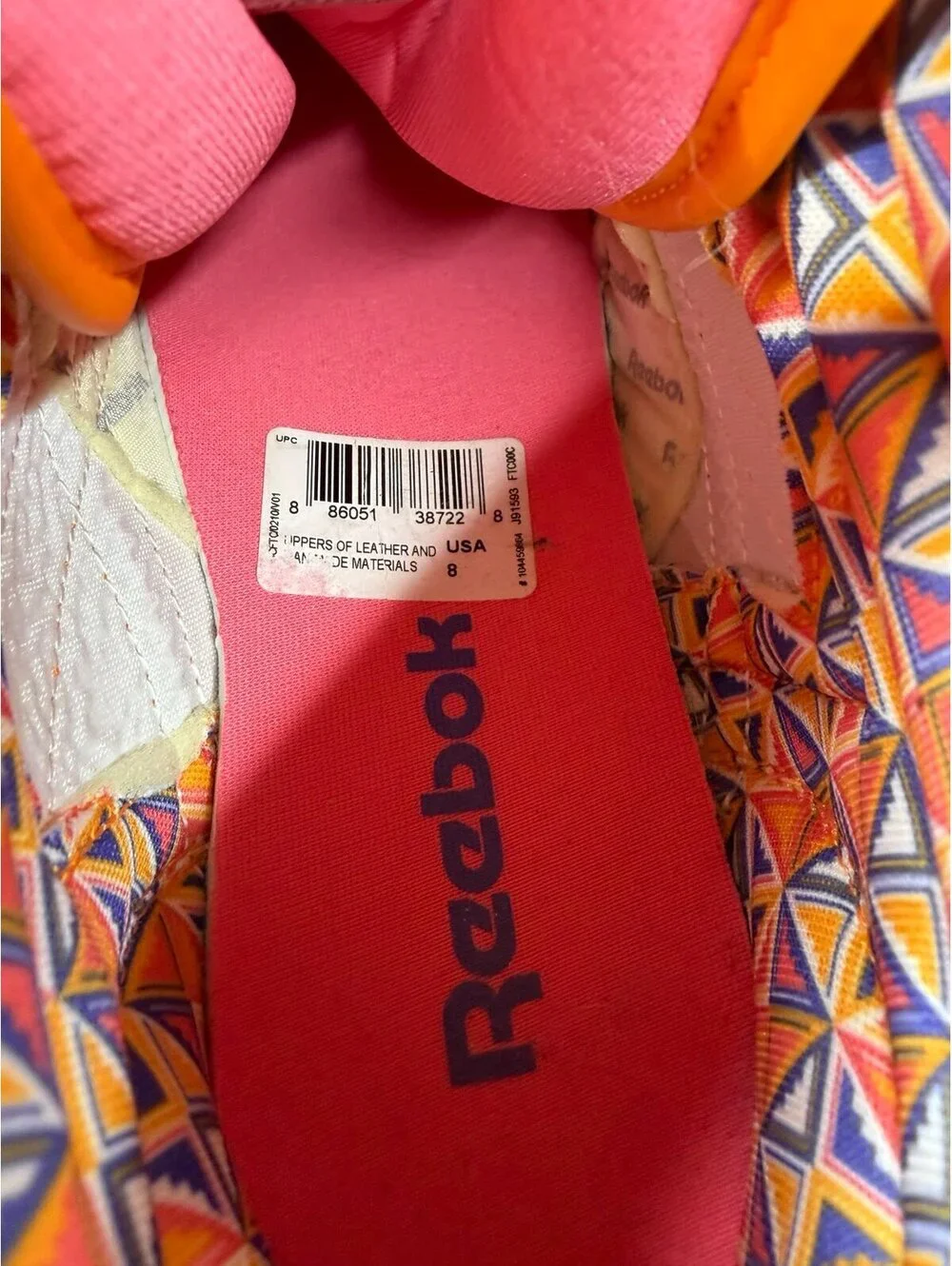 Reebok preloved good